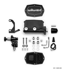 Load image into Gallery viewer, Wilwood Compact Tandem M/C - 1in Bore - w/Bracket and Valve (Pushrod) - Black