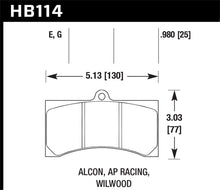 Load image into Gallery viewer, Hawk DTC-60 Motorsports Brake Pads
