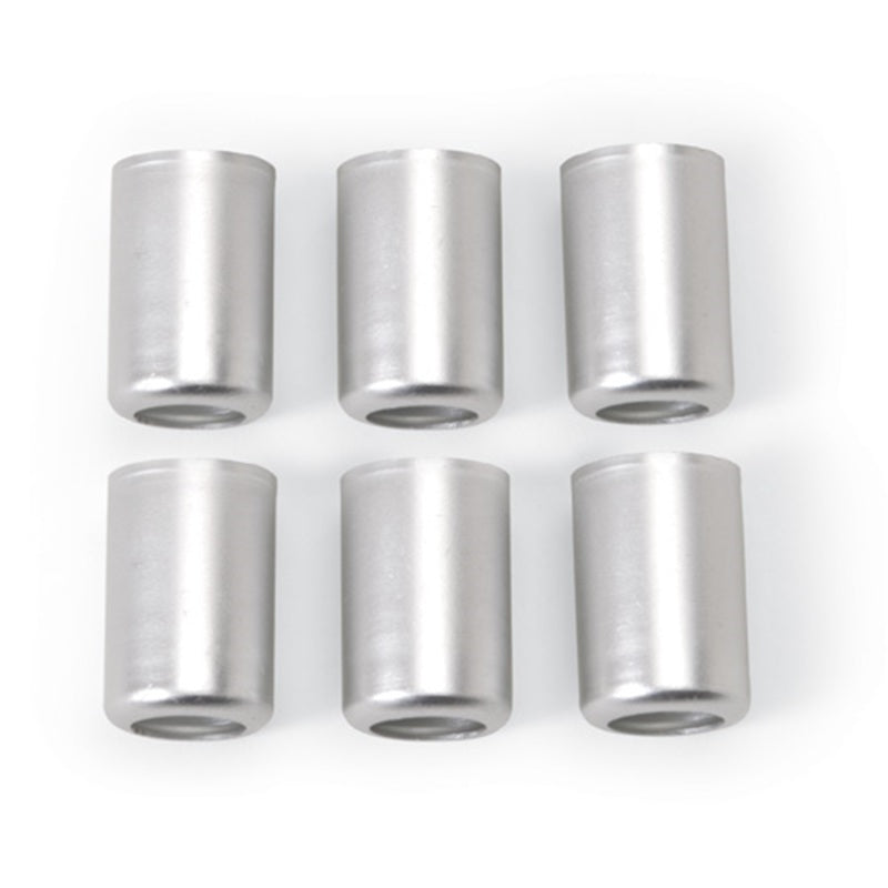Russell Performance -8 AN Stainless Steel Crimp Collars (O.D. 0.700) (6 Per Pack)