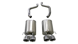 Corsa 09-13 Chevrolet Corvette (C6) 6.2L Polished Sport Axle-Back Exhaust w/4.5in Tips