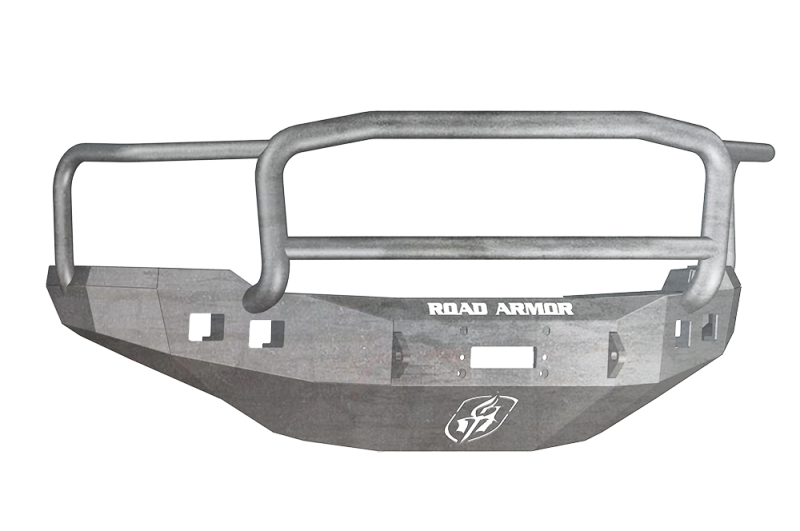 Road Armor 11-14 Chevy 2500 Stealth Front Winch Bumper w/Lonestar Guard - Raw