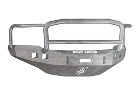 Road Armor 11-14 Chevy 2500 Stealth Front Winch Bumper w/Lonestar Guard - Raw