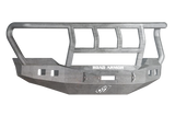 Road Armor 11-16 Ford F-250 Stealth Front Winch Bumper w/Titan II Guard Standard Flare - Raw