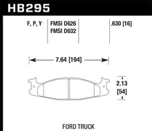 Load image into Gallery viewer, Hawk LTS Street Brake Pads