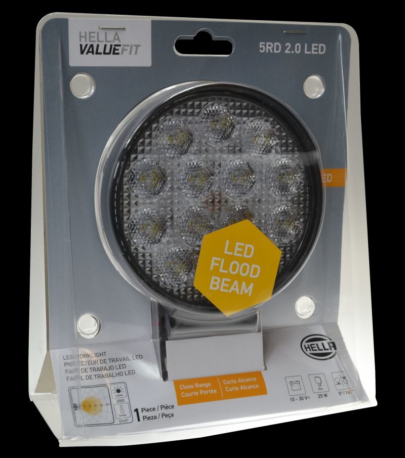 Hella ValueFit Work Light 5RD 2.0 LED MV CR LT