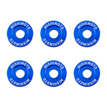 Load image into Gallery viewer, Mishimoto Small Fender Washer Kit (6pcs) - Blue