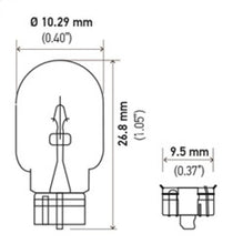 Load image into Gallery viewer, Hella Universal Clear T3.25 Incandescent 12V 3W Bulb (MOQ 10)