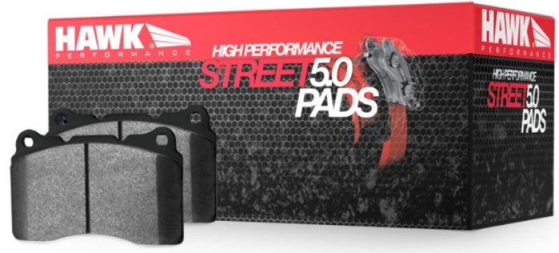 Hawk 07-10 Fiat Grande Punto (Latin American Models) HPS 5.0 Street Rear Brake Pads