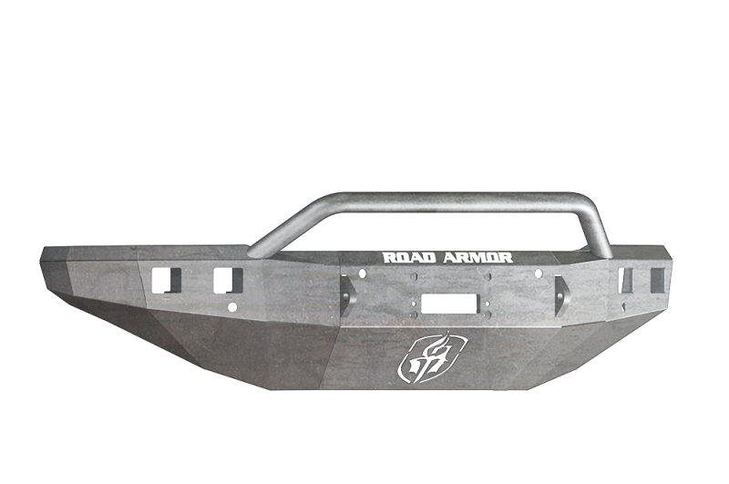 Road Armor 15-19 Chevy 2500 Stealth Front Winch Bumper w/Pre-Runner Guard - Raw