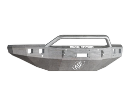 Road Armor 15-19 Chevy 2500 Stealth Front Winch Bumper w/Pre-Runner Guard - Raw