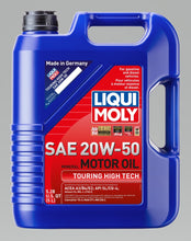 Load image into Gallery viewer, LIQUI MOLY 5L Touring High Tech Motor Oil 20W-50