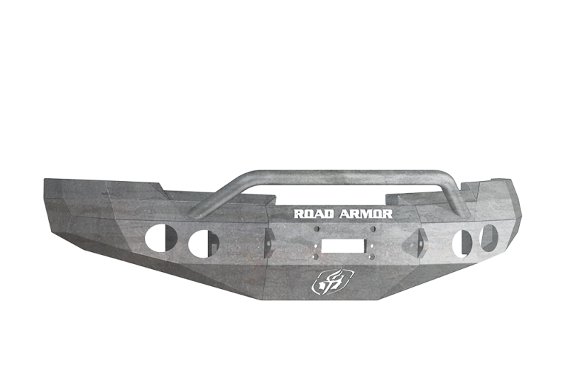 Road Armor 08-13 Chevy 1500 Stealth Front Winch Bumper w/Pre-Runner Guard - Raw
