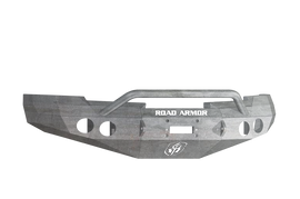 Road Armor 08-13 Chevy 1500 Stealth Front Winch Bumper w/Pre-Runner Guard - Raw