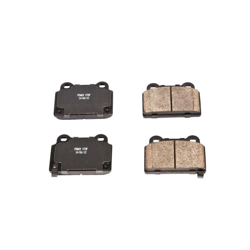 Power Stop 08-15 Mitsubishi Lancer Rear Z16 Evolution Ceramic Brake Pads