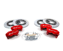 Agency Power 17-20 Can-Am Maverick X3 Big Brake Kit - Red w/White Logo