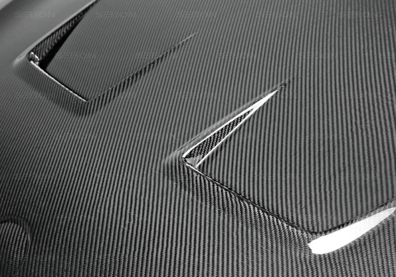 Seibon 08-17 Volkswagen Scirocco ER-Style Carbon Fiber Hood