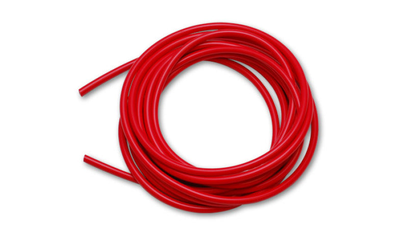 Vibrant 3/8 (9.5mm) I.D. x 10 ft. of Silicon Vacuum Hose - Red
