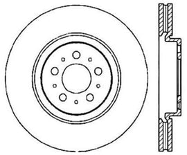 Stoptech 04-07 Volvo S60 / V70 Premium Front CryoStop Brake Rotor