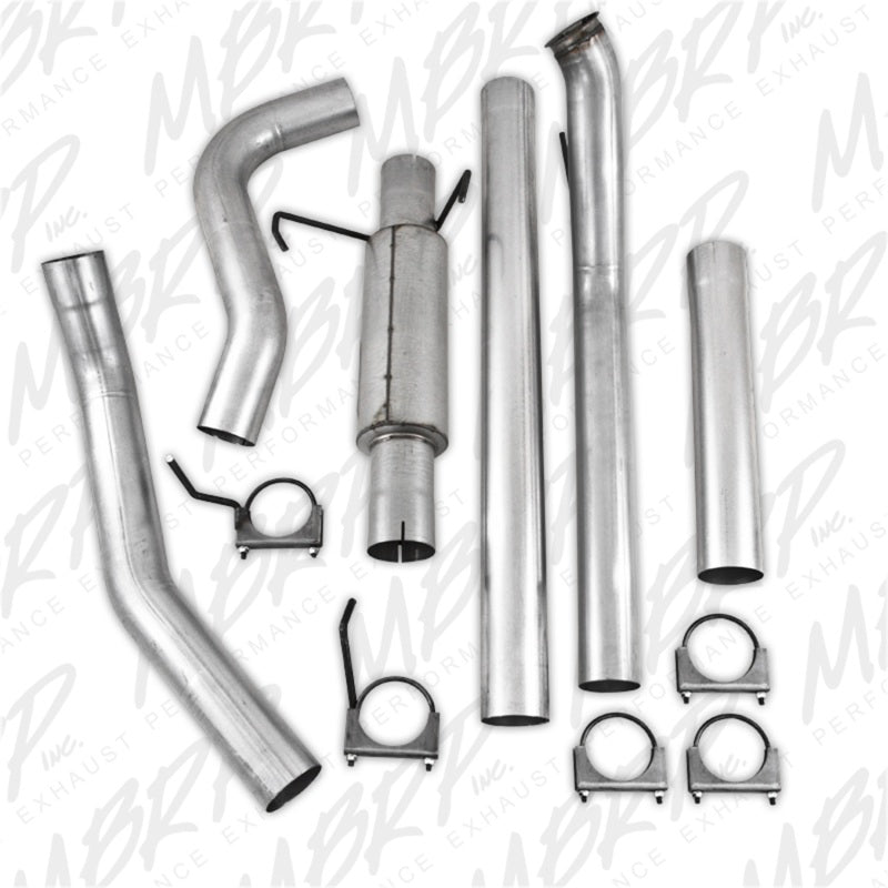 MBRP 2003-2004 Dodge 2500/3500 Cummins Turbo Back 4WD Only P Series Exhaust System