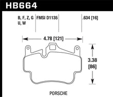 Load image into Gallery viewer, Hawk 06-14 Porsche Cayman Rear HP+ Brake Pads