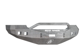 Road Armor 05-07 Ford F-250 Stealth Front Winch Bumper w/Pre-Runner Guard - Raw