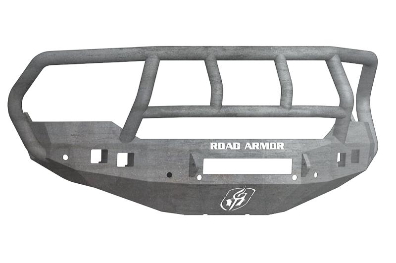 Road Armor 13-18 Ram 1500 Stealth Front Bumper w/Titan II Guard - Raw