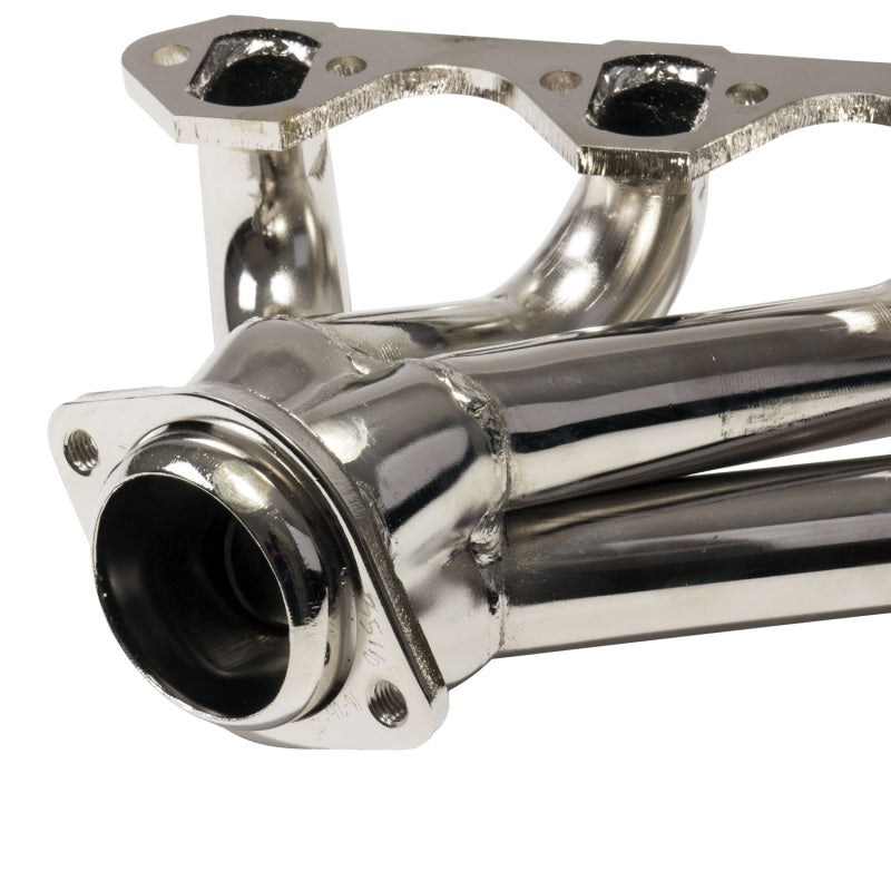 BBK 87-95 Ford F150 Truck 5.8 351 Shorty Unequal Length Exhaust Headers - 1-5/8 Chrome