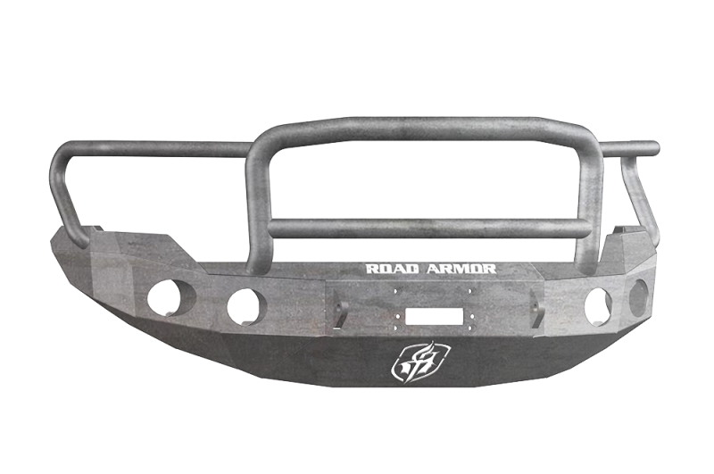 Road Armor 09-14 Ford F-150 Stealth Front Winch Bumper w/Lonestar Guard - Raw