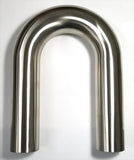 Stainless Bros 2.25in Diameter 1.5D / 3.375in CLR 180 Degree Bend 6in Leg / 6in Leg Mandrel Bend