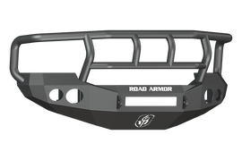 Road Armor 05-07 Ford F-250 Stealth Front Bumper w/Titan II Guard Wide Flare - Tex Blk