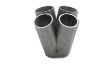 Load image into Gallery viewer, Vibrant 4 into 1 SS Turbo Mani Collector for T25 T28 in Flange 48mm Pipe OD 4.5in tall 58mmx45mm out