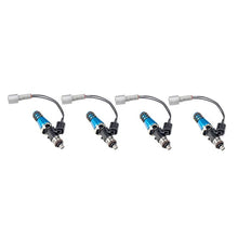 Load image into Gallery viewer, Injector Dynamics 1700cc Injectors - 30mm Length - 11mm Blue Top - Denso Lower Cushion (Set of 4)