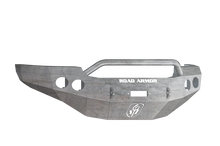 Load image into Gallery viewer, Road Armor 11-14 GMC 2500 Stealth Front Winch Bumper w/Pre-Runner Guard - Raw