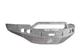 Road Armor 11-14 GMC 2500 Stealth Front Winch Bumper w/Pre-Runner Guard - Raw