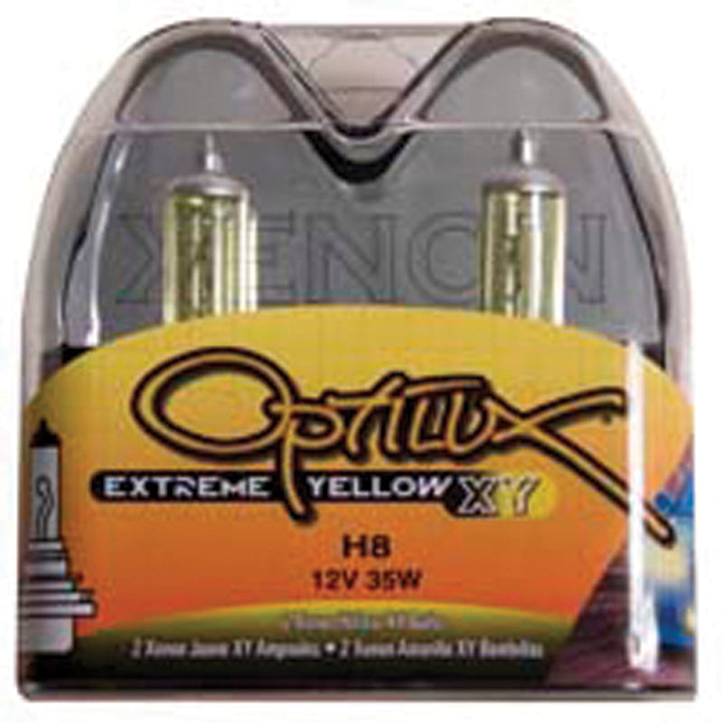 Hella Optilux XY Series H8 Xenon Halogen Bulb 12V 35W Fog Bulbs - Pair