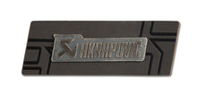 Load image into Gallery viewer, Akrapovic Silver sign badge