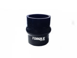Torque Solution Hump Silicone Coupler: 2.5 inch Black Universal