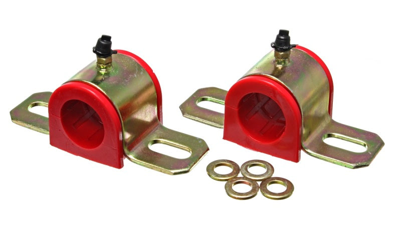 Energy Suspension 1-1/16in Greaseable S/B Set - Red