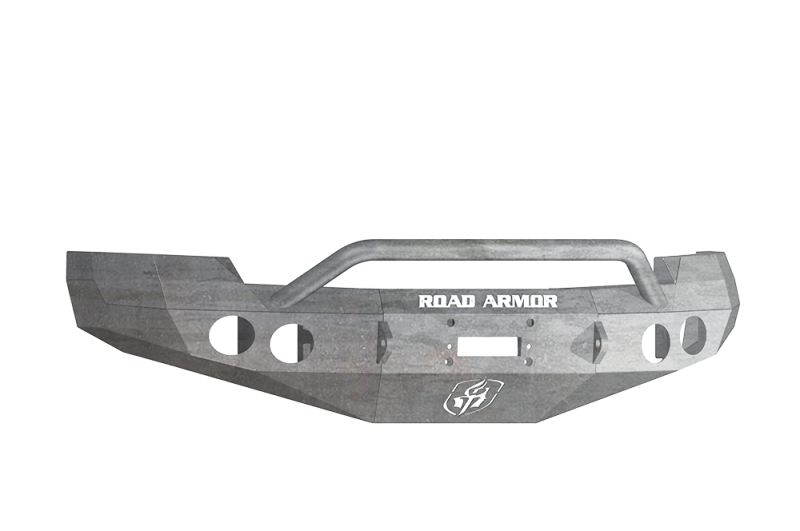 Road Armor 08-10 Chevy 2500 Stealth Front Winch Bumper w/Pre-Runner Guard - Raw