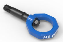Load image into Gallery viewer, aFe Control Rear Tow Hook Blue 20-21 Toyota GR Supra (A90)