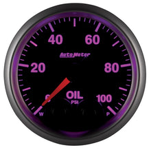 Load image into Gallery viewer, Autometer Elite 52mm Oil Pressure Peak and Warn Gauge w/ Electonic Control