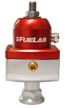 Load image into Gallery viewer, Fuelab 555 Carb Adjustable FPR Blocking 1-3 PSI (1) -8AN In (2) -8AN Out - Red