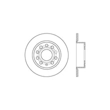 Load image into Gallery viewer, Stoptech 06-19 Audi A3 Premium High-Carbon CRYO-STOP Rear Rotor