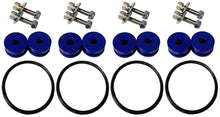 Load image into Gallery viewer, Torque Solution Billet Bumper Quick Release Kit Combo (Blue): Universal