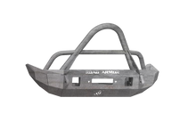 Load image into Gallery viewer, Road Armor 18-20 Jeep Wrangler JL Stealth Front Winch Bumper w/Stinger Guard Mid Width - Raw