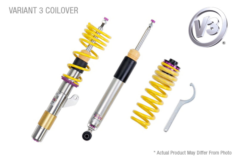 KW Coilover Kit V3 Audi A6 (4F) Avant; FWD + Quattro; all engines